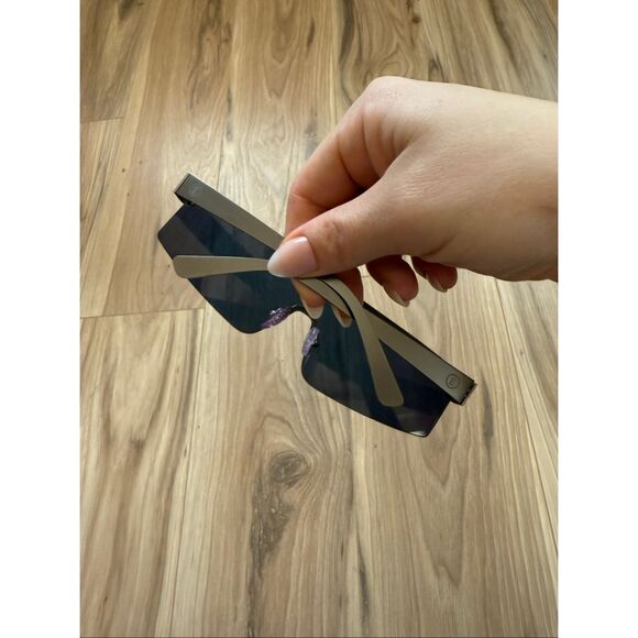 ÉTALON BY STEVE CANAR Men’s Stainless Steel Sport Sunglasses Liquid Gold - Picture 8 of 10